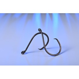 BKK Hybrid Heavy Circle Hook | 10/0 | 25-Pack | 2X | Super Slide Coating | Needle Point