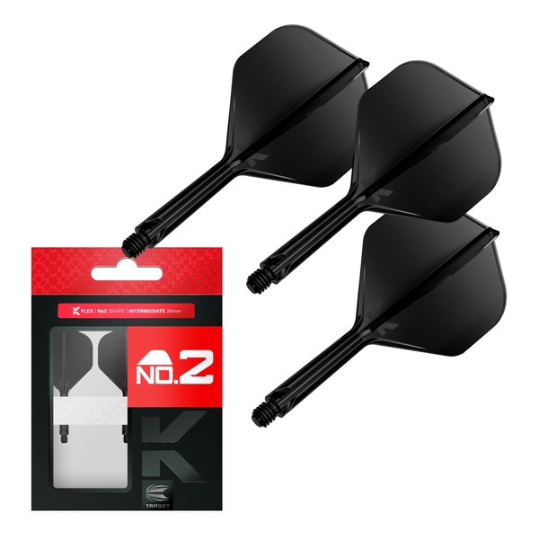 TARGET Darts K Flex Integrated Dart Flights And Shafts, No.2