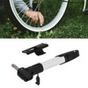 Bicycle Tire Pump Mini Double Air Outlet Handhold for AV