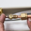 PATIKIL 120 Pcs Brass Compression Fittings Assortment Kit, 1/4" 5/16"