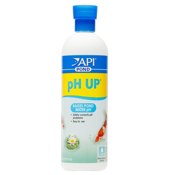 API POND pH UP Pond Water pH Raising Solution 16-Ounce