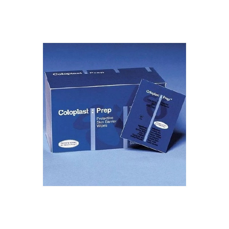 Skin Barrier Wipe Prep Isopropyl Alcohol Individual Packet NonSterile Box