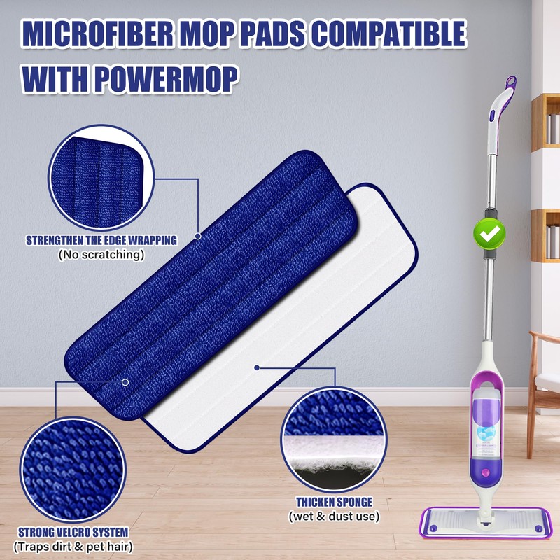 Microfiber Spray Mop for Floors Cleaning: Wet Dry Hardwood Floor