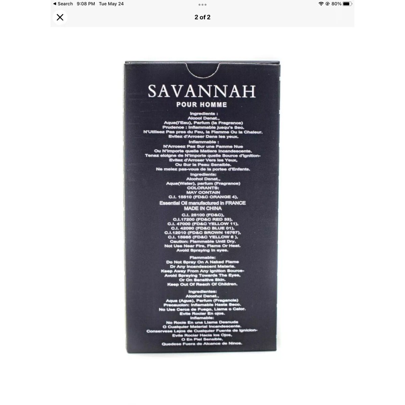 Secret Plus Savannah By Secret Plus 3.4 oz NEW IN