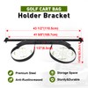 Universal Golf Cart Bag Holder Bracket Fit for Yamaha, EZGO
