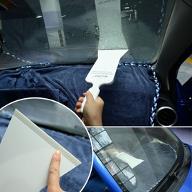 NEWISHTOOL Window Tint Kit Vinyl Wrap Tool Car Tinting Tools for Windshield Back Glass Tinting with Bulldozer Squeegee Scrubber Paddle Rubber Knife for Car Wrapping PPF Film Installation Auto Tint Kit