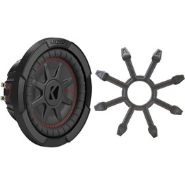 Kicker 48CWRT84 CompRT 8" Subwoofer, DVC, 4-ohm - Includes Grill