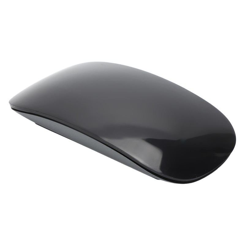 Wireless Bluetooth Mouse Ergonomic Curved Optical Touch USB C Rechargeable