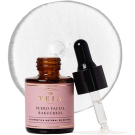 TEIA COSMETICOS Suero facial 2% Bakuchiol reduce arrugas y líneas de expresión, alternativa natural al retinol 15ml