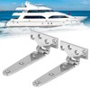 2pcs T shape Door Hinge 316 Stainless Steel Heavy Duty