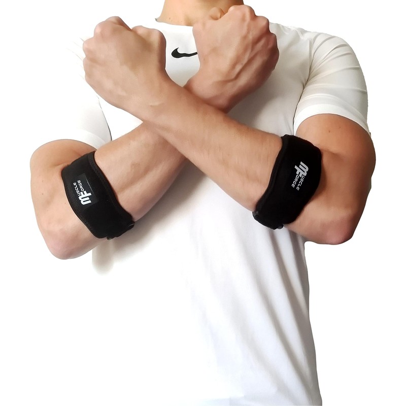 MuscleForge® Tennis Elbow Brace for Golfers and Tennis Elbow Stabilisation