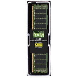 NEMIX RAM 16GB (1X16GB) DDR4 2400MHZ PC4-19200 2Rx8 1.2V 288-PIN ECC RDIMM Registered Server Memory Compatible with ASRock Rack ROMED8-2T AMD EPYC Series Motherboard