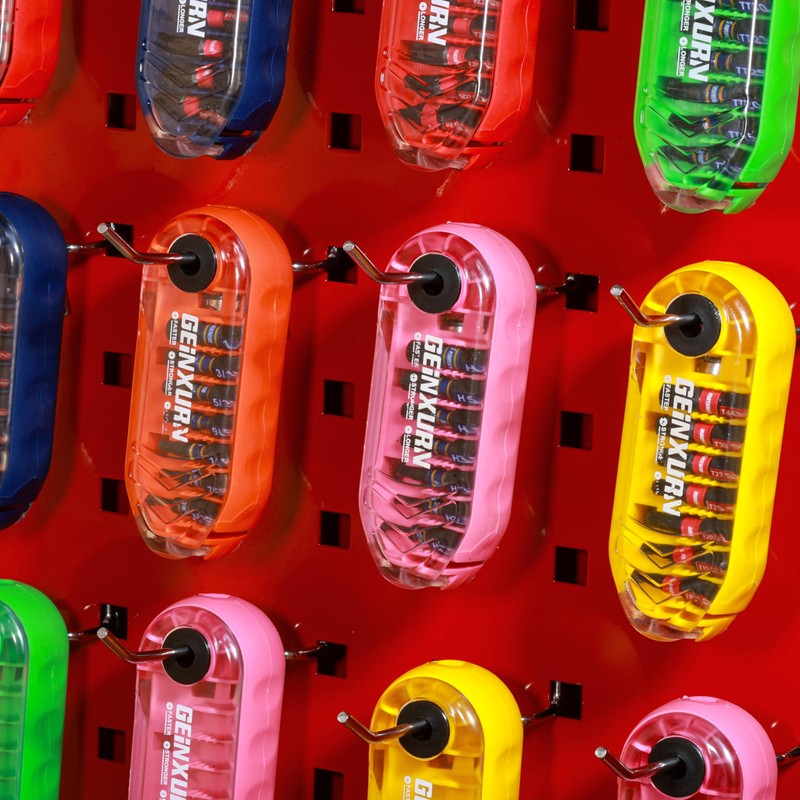 Geinxurn 30 Pcs Impact Screwdriver Bits Set, Magnetic S2 Steel