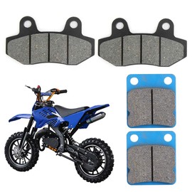 Pit Bike Back Brake Pads, Motorcycle Disc Brake Pad Front and Rear Replacement for 50 90 110 125 140 150 160cc