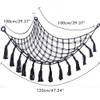 Stuffed Animal Hammock Toy Storage Hammock Net Wall Sling Mesh