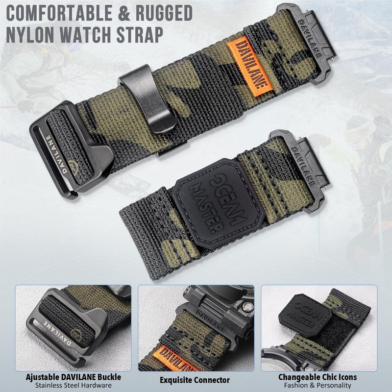 16mm Replacement Band for Casio G Shock G-5600/5700/6900/8900,GW-5600/M5610/6900/8900,GM-5610,GB-5600 G-Hook &