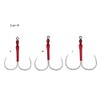 Gamakatsu GA060 M Assist Hook Saber Double Short