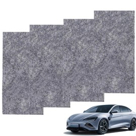 HUAREW Nano Sparkle Cloth 4 Pack, Nano Magic Cloth for Car Scratches, Car Scratch Remover Cloth, Nano Cloth Car Scratch Remover Easy to Repair Small Scratched Water Spots for All Car