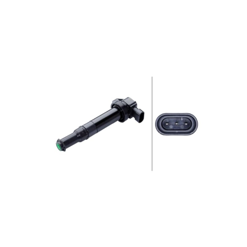 HELLA 5DA 358 168-141 Ignition Coil - 14 V -