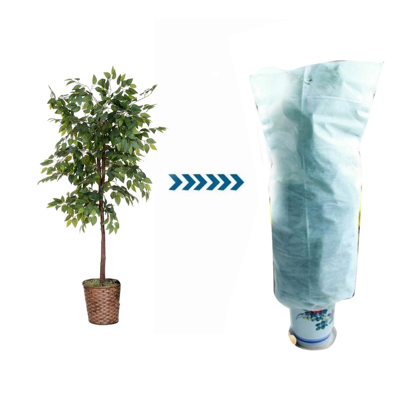 1.2x1.8m Outdoor Garden Plant Covers Freeze Protection for Cold Weather