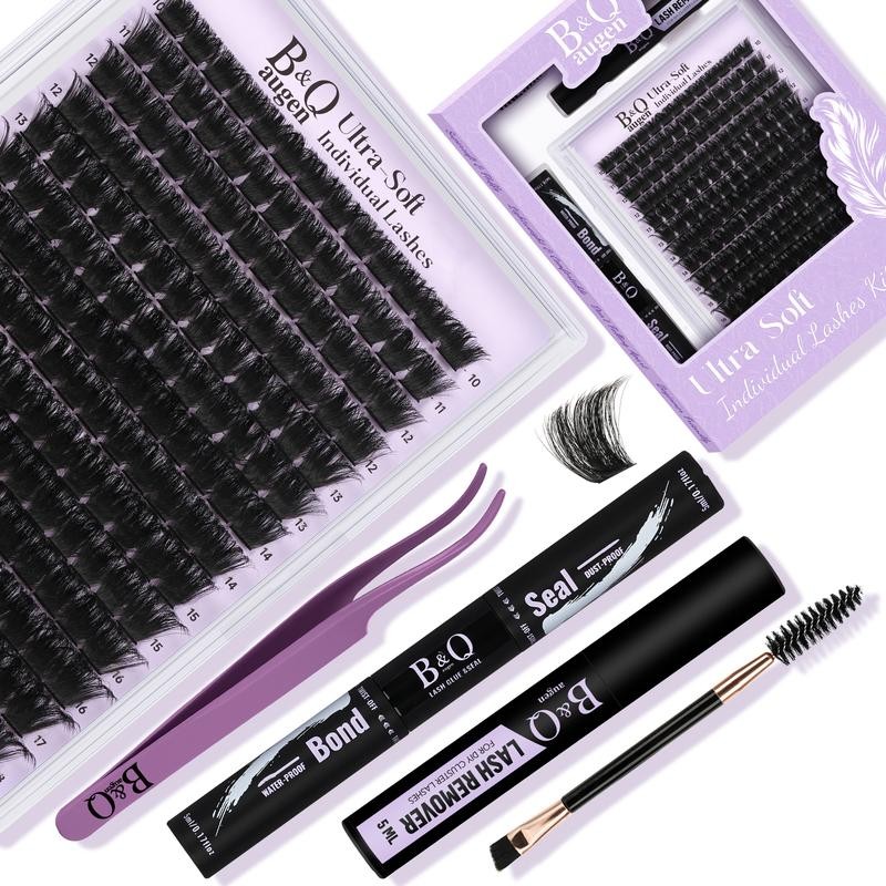 100D 200D Dramatic Soft Kit l Mega Volume Lashes, D-Curl,