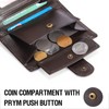 SENDEFN Men's Wallets Multifunctional RFID Blocking Leather Wallet Credit Card