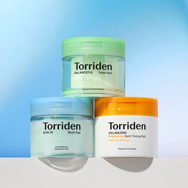 Torriden [3 Type Set] Torriden Pad 3 Types (Dive-In Multi Pad 80 Sheets + Balanceful Toner Pad 60 Sheets + Vita Spot Pad 70 Sheets)