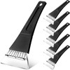 Lasnten 6 Pcs Car Ice Scraper Windshield Ice Scraper Winter