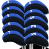Golf Club Iron Head Covers Neoprene with Numbers Printed Value