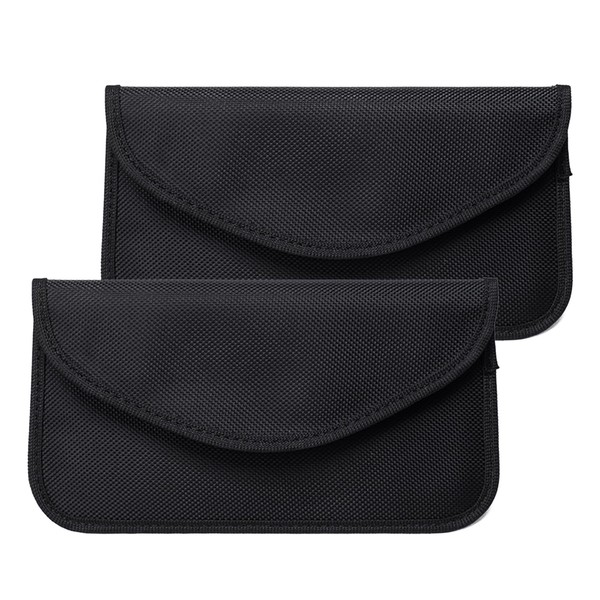 2 Pieces Key Fob Signal Blocker Bag Anti-theft Car Key
