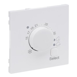 LEGRAND, Seano 765152 Cover for Electronic Floor Thermostat Ultra White