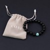 Koai 10mm African Turquoise Onyx Lucky Bracelet, onyx African Turquoise,