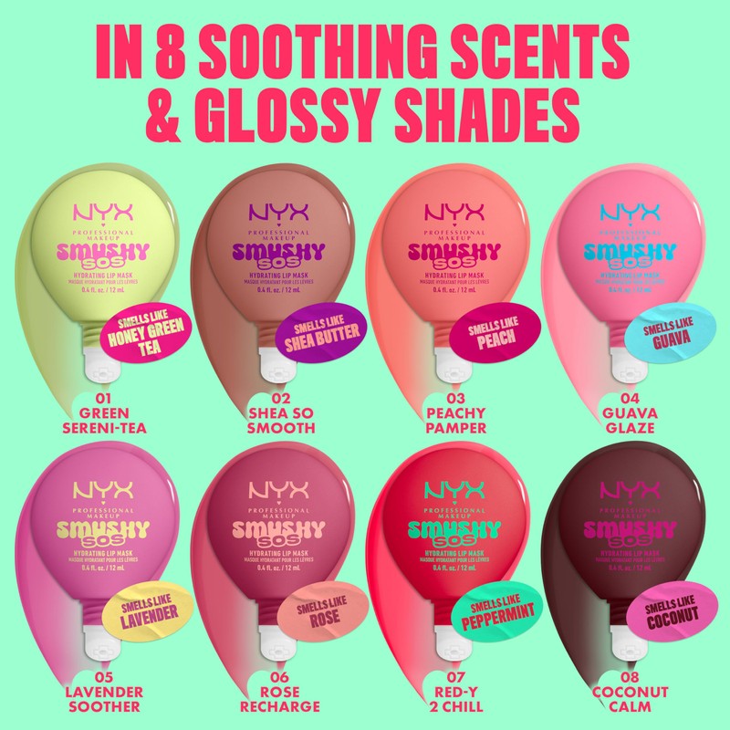 NYX Professional Makeup SMUSHY SOS HYDRATING LIP MASK COCON
