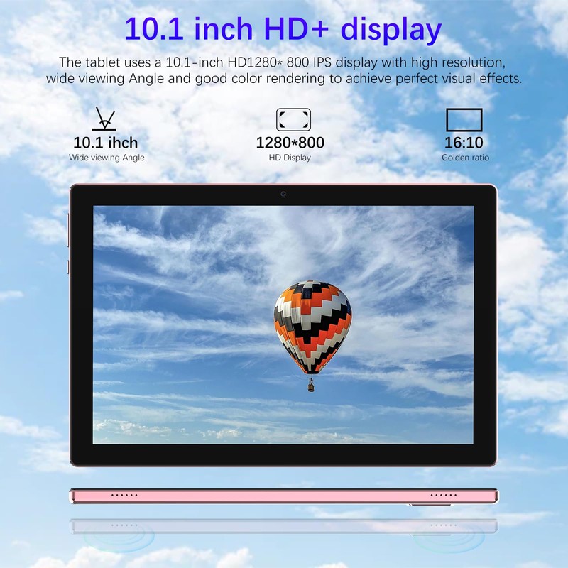 Tablet Android 15, 10 inch 2 in 1 Tablets with