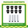 WUTIST Leaf Spring Bushing Kit Compatible with 2004-UP Club Car