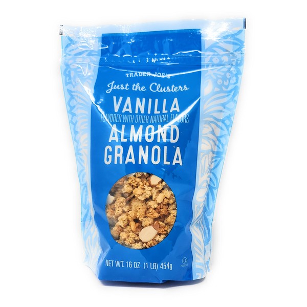 Trader Joe's Just the Clusters Vanilla Almond Granola Net Wt.