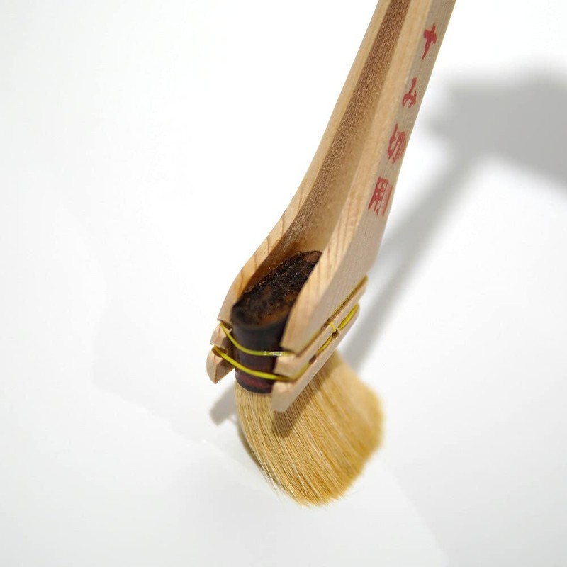 Hake City Brush Premium Goat Hair Goat Tail, Thick Mouth,
