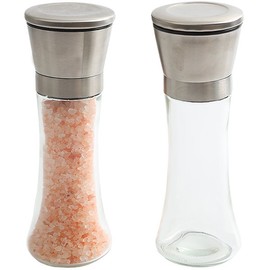 1+1 salt pepper grinder sesame grinder 180ml 2p set / 1+1 소금 후추 그라인더 깨갈이 180ml 2p세트