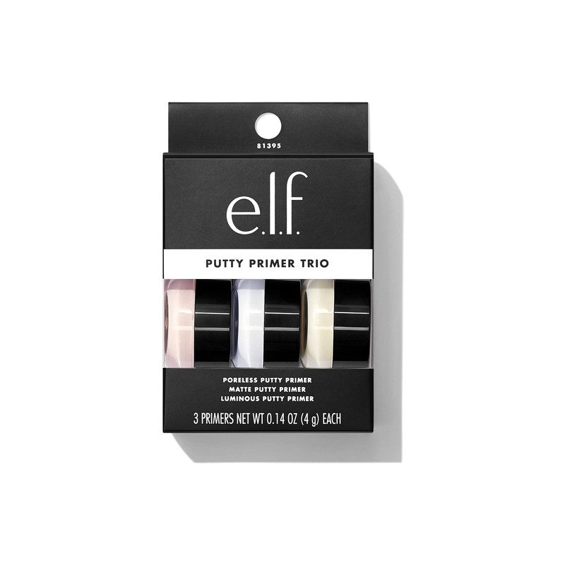 e.l.f. Cosmetics Putty Primer Trio, Includes Poreless Putty, Matte Putty