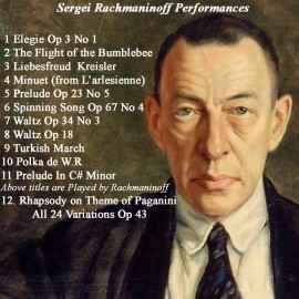 Dunn Brothers Music Sergei Rachmaninoff Playing Piano  for Yamaha, PianoDisc, or MIDI Player Pianos - Yamaha Floppy Disk