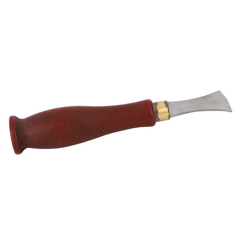 MAGT Leather Edge Creaser, 2.5 mm, Stainless Steel Blade, Wooden