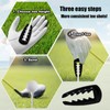 Adjustable Golf Tee Height Tool, 5 Settings Adjuster Lightweight Plastic