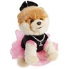 Adorable Dog Plush with Pink Tutu