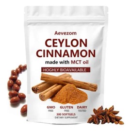 Aevezom Canela De Ceilán Softgels 7200 Mg Con Mct