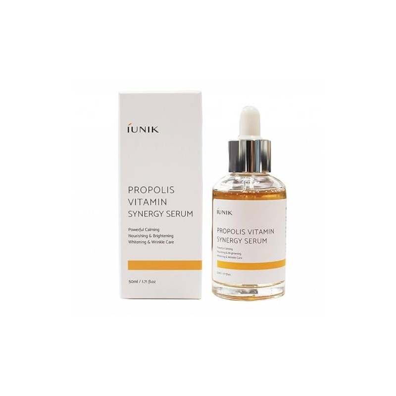 IUNIK Propolis Vitamina Synergy Suero Blanqueamiento Arrugas Cuidado Nutritivo Brightening