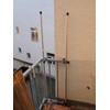 5 x Balcony Cat Nets – Holder – Stainless Steel