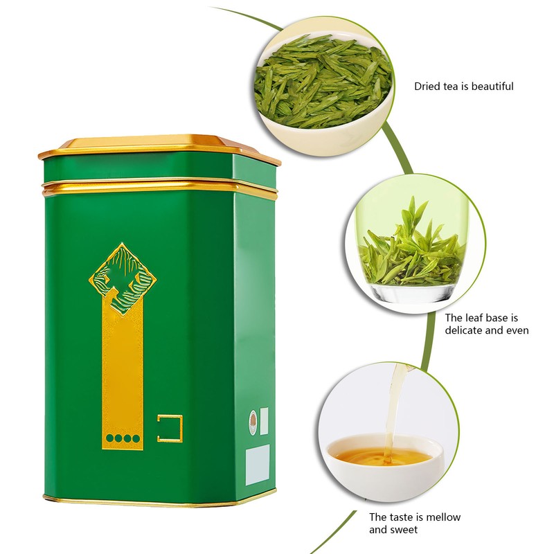 Longjing Tea 80g Net Content Strong Fragrance Sweet Taste Flat