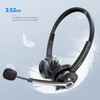Nulaxy Computer Headset with Microphone, Wired USB Headset for Laptop