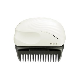 Ya-man Mysé MS90W Silky Shell Brush Hair Brush, White