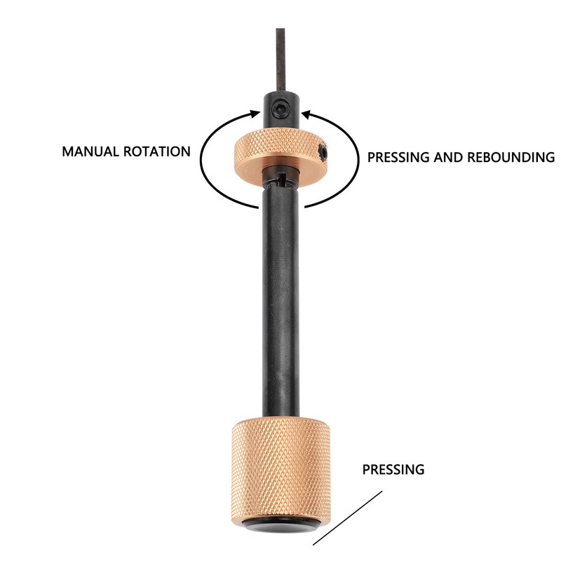 Quick Gun Turning Tool Carbon Steel Multifunctional Plug Spinner for